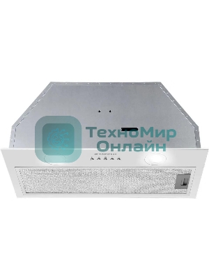 Вытяжка встраиваемая Maunfeld Trapeze 602M белый, 60 см, 1150 куб. м/ч, 54 дБ