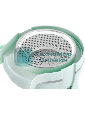 Соковыжималка Starwind SJ2326 бирюзовый, центробежная, 750 Вт, 400 мл, механическое