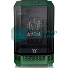 Компьютерный корпус Thermaltake The Tower 300 Racing Green зеленый без БП miniITX 8x120мм 6x140мм 2xUSB 3.0 audio bott PSU