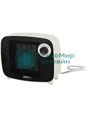 Тепловентилятор Centek CT-6023 белый/черный, 750/1500 Вт, 15 м2