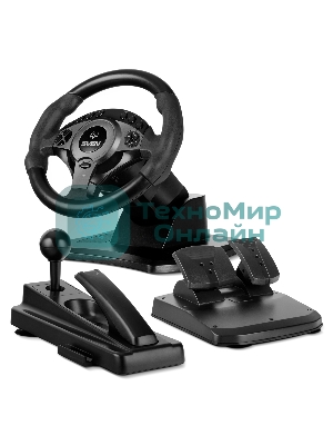 Руль SVEN GC-W750 16кноп. (с педалями) черный