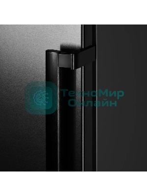 Морозильная камера Kuppersberg NFS 189 DX, High-Tech, отдельностоящая, ВхШхГ 185х60х65 см, объем 304 л, электронное управление, No Frost, LED дисплей, LED освещение, супер заморозка, инверторный компрессор, энергоэффективность А+, уровень шума 43 дБ, цвет черный