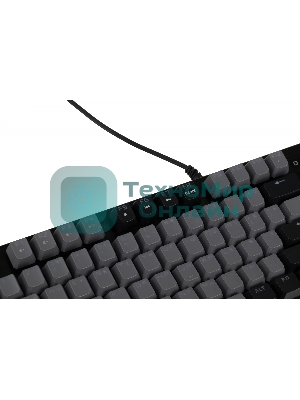 Клавиатура проводная A4Tech Bloody B828N USB черный/серый