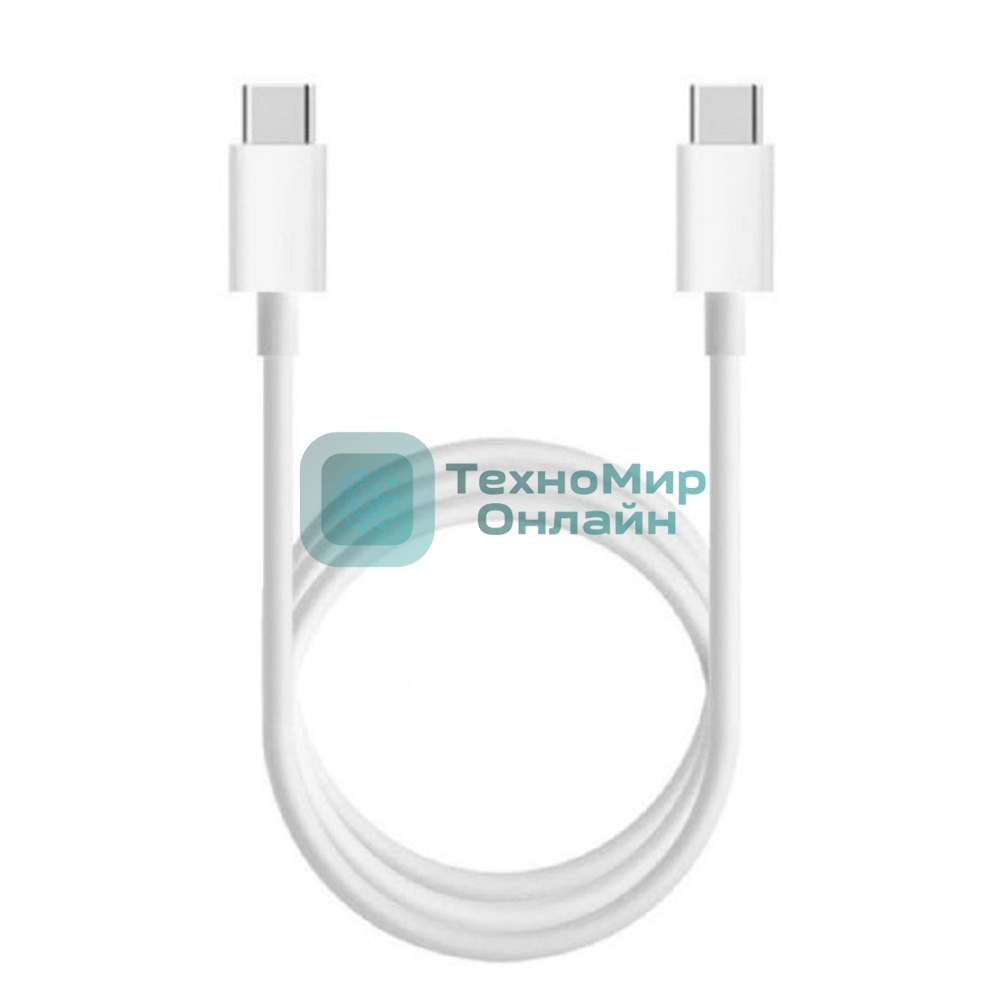 Bion Кабель для зарядки USB Type-C - Type-C (CM/CM), 3A, 100W, USB 2.0, 2 м, белый BXP-CCP-USBC2-CMCM-2M-B