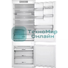 70 см, 193.5х54.3х69 см, 295/99 л, инверторный компрессор, автоматическая разморозка, зона свежести влажная, сенсорное управление, технология 6 SMYSL FreshControl, MultiFlow, FreezeControl, перенавешиваемые дверцы, скользящие направляющие, Италия