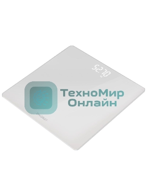 Весы напольные электронные Energy EN-421 (стеклянная поверхность, 180 кг, белый)