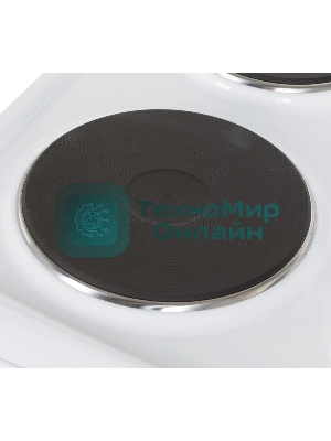 Плита электрическая Hansa FCEW53000 белый, конфорок 4 шт, духовка 68 л, 50 см x 85 см x 60 см