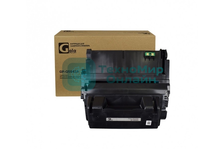 Картридж лазерный лазерный GalaPrint GP Q5942A черный (10000 стр.) для HP LaserJet 4240, HP LJ 4250, HP LJ 4350, Q5942A