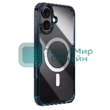Чехол Nature TPU Pro Magnetic Case, синий, (AP iP16 Plus)