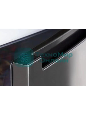 Холодильник Nordfrost NRB 162NF X нержавеющая сталь двухкамерный 205/105 л морозилка снизу