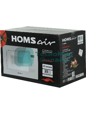 Микроволновая печь встраиваемая HOMSair MOB205WH