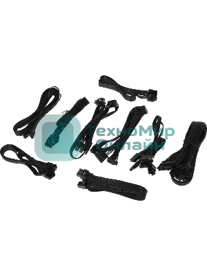 Блок питания Aerocool/Formula KCAS PLUS 1000GM V2 RTL (ACPG-KPK0FEC.12), 1000Вт, 80 PLUS Gold, 140мм, модульный, черный