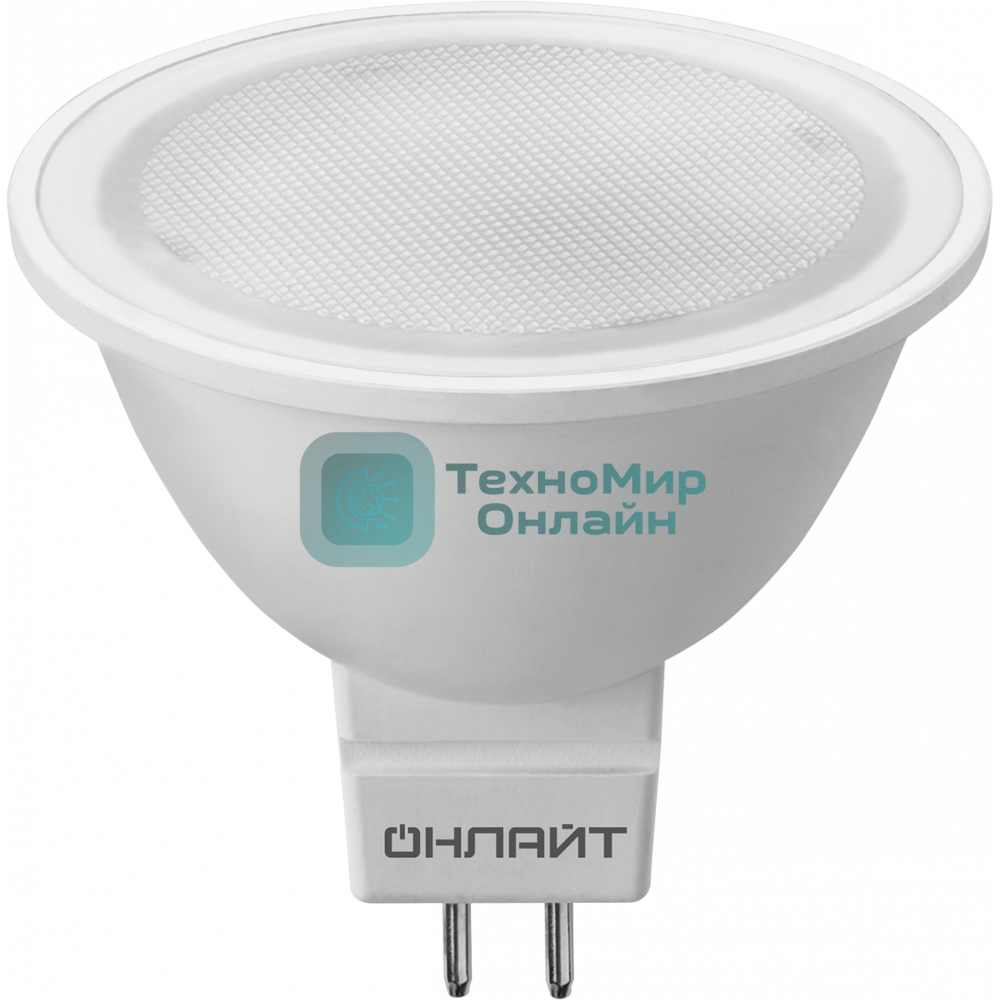 Лампа светодиодная ОНЛАЙТ 71638 OLL-MR16-5-230-4K-GU5.3