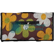 Сумка-тележка складная Рыжий кот ATB-03 Ромашки, 61*32*13 см