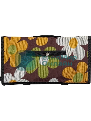 Сумка-тележка складная Рыжий кот ATB-03 Ромашки, 61*32*13 см