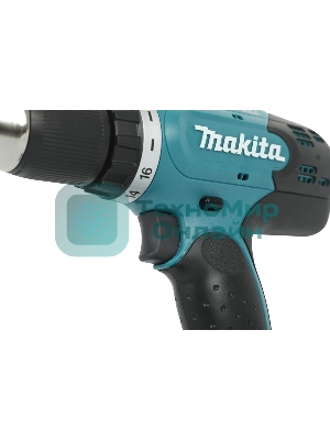 Дрель-шуруповерт Makita DDF453RFE, 18 В, 3 Ач, 42 Нм, щеточный