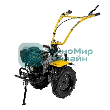 Мотоблок Denzel DPT-370X 7 л.с., диск.сцеп, шир 90 см, глуб 35 см, фрез 3х4, ВОМ, передачи 3В/1Н