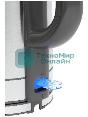 Чайник электрический Candy CK-204 1.7л. 2200Вт графит корпус: нерж.сталь