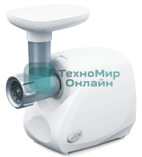 Мясорубка электрическая Ротор Классик-Р ЭМШ 35/300-1 белый, 1500 Вт, 0.6 кг/мин, реверс, насадки - 1