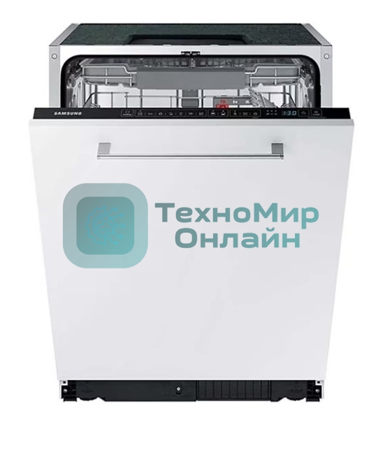 Встраиваемая посудомоечная машина Samsung DW60A6092BB/WT, черный, 59.8 см, 14 компл., 46 дБ, класс A