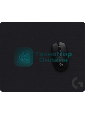 Коврик для мыши Logitech G240 Cloth Средний черный 340x280x1мм (943-000785)
