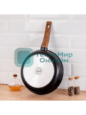 Сковорода Maunfeld ALVA MF28LV01FP из литого алюминия, 28 см