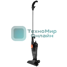 Пылесос вертикальный BBK BV2900 черный/оранжевый, питание от сети, 170 Вт, уборка сухая, пылесборник 0.8 л