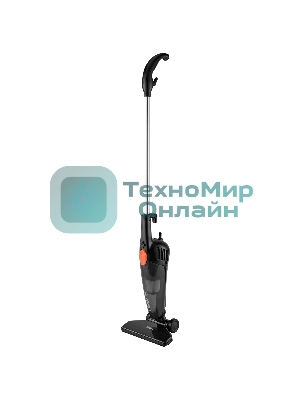 Пылесос вертикальный BBK BV2900 черный/оранжевый, питание от сети, 170 Вт, уборка сухая, пылесборник 0.8 л