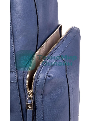 Рюкзак женский Piquadro Circle CA6216W92/BLU4 синий кожа