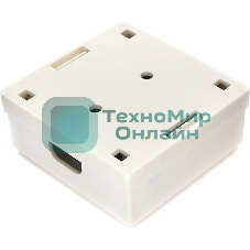 Розетка Cablexpert NA218 RJ-45 кат.6 внешняя 2 порта, 110&Krone