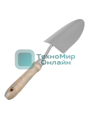 Совок посадочный широкий Palisad LUXE 85х330 мм, стальной, рукоятка из ясеня