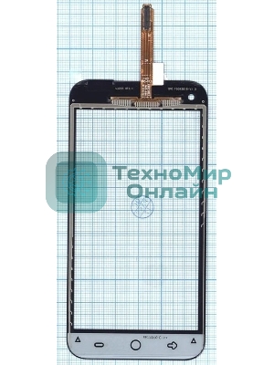 Сенсорное стекло (тачскрин) HF6-GP0 F6043018 ZR 1425 FPC-V1.0, черное