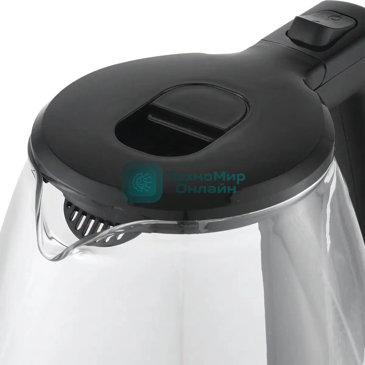 Чайник электрический Centek CT-0014 черный, 1.8л, 2200 Вт