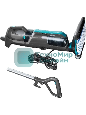 Пылесос паровой вертикальный Starwind SSV9550 темно-серый/голубой, питание от сети, 120 Вт, уборка влажная/паром/сухая, пылесборник 0.5 л