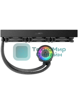 Жидкостная система охлаждения Arctic Cooling Liquid Freezer III Pro 360 ARGB Multi Compatible ACFRE00184A черный 120мм алюминий+медь 3000rpm 4-pin