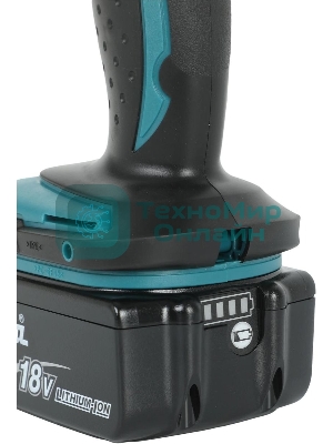 Дрель-шуруповерт Makita DDF453RFE, 18 В, 3 Ач, 42 Нм, щеточный