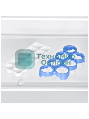 Холодильник Hyundai CT2551WT белый двухкамерный 166/40л морозилка сверху