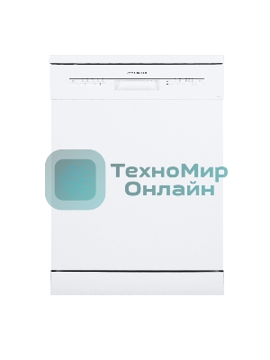 Посудомоечная машина Maunfeld MWF12S, белый, 59.8 см, 12 компл., 52 дБ, класс A+