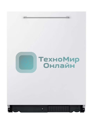 Встраиваемая посудомоечная машина Samsung DW60A6092BB/WT, черный, 59.8 см, 14 компл., 46 дБ, класс A