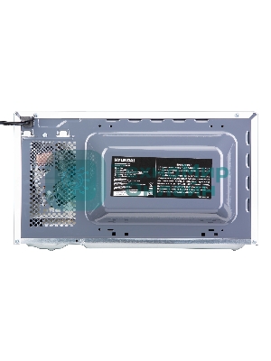 Микроволновая печь Hyundai HYM-M2068 белый, 20 л, 700 Вт, переключатели - поворотный механизм