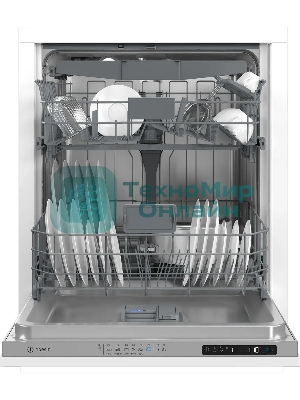 Встраиваемая посудомоечная машина Indesit DI 5C65 AED, нержавеющая сталь, 59.8 см, 15 компл., 45 дБ, класс A