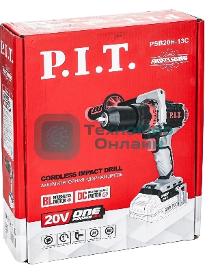 Дрель ударная P.I.T. PSB20H-13C патрон:быстрозажимной реверс