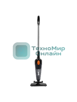 Пылесос вертикальный BBK BV2900 черный/оранжевый, питание от сети, 170 Вт, уборка сухая, пылесборник 0.8 л