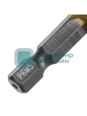 Сверло-метчик Denzel М12 х 1,75 мм, Р6М5