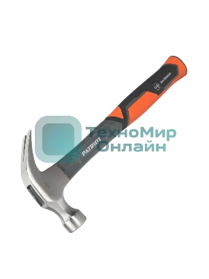 Молоток столярный Patriot СHF-450 с фиберглассовой рукояткой, 450г