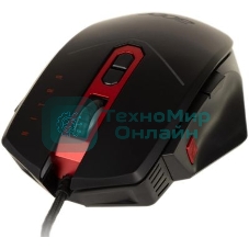 Мышь проводная Acer Nitro NMW120 черный/красный, 4200dpi, USB, кнопки - 8