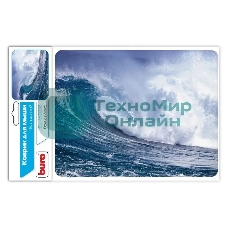 Коврик для мыши Buro BU-M10033 рисунок/волна