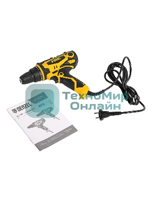 Дрель-шуруповерт Denzel SD-300-10, 300Вт, 40 Нм, щеточный