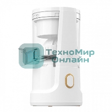 Соковыжималка BQ J1010 белый, цитрусовая, 150 Вт, 150 мл, механическое