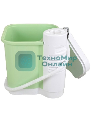 Стиральная машина активаторного типа Фея-2 СМ-2 белый-зеленый, загрузка вертикальная 2 кг